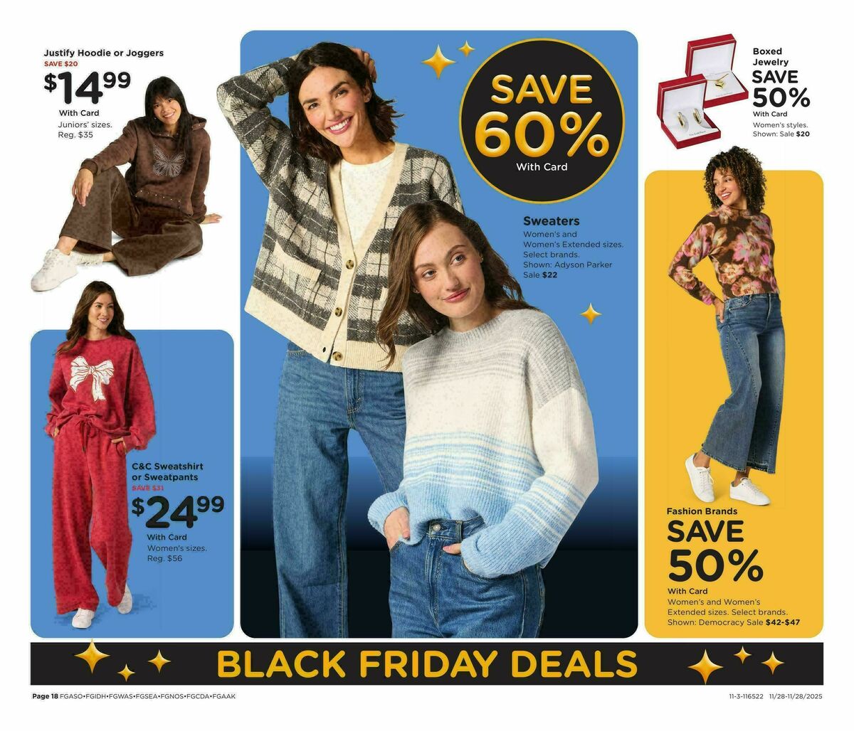 Fred Meyer Black Friday Weekly Ad from November 28