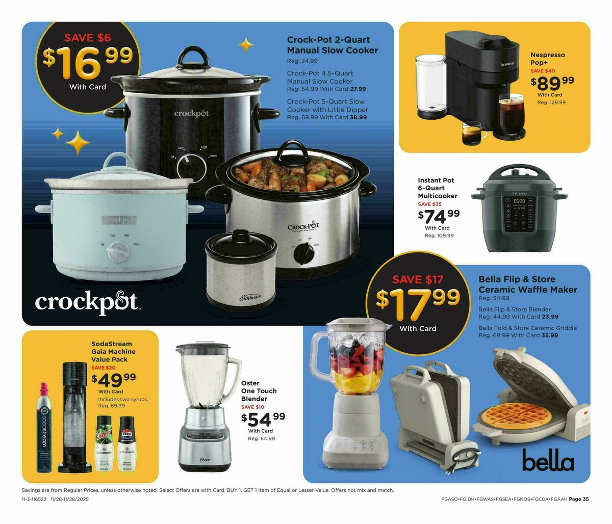 Fred Meyer Black Friday Weekly Ad from November 28