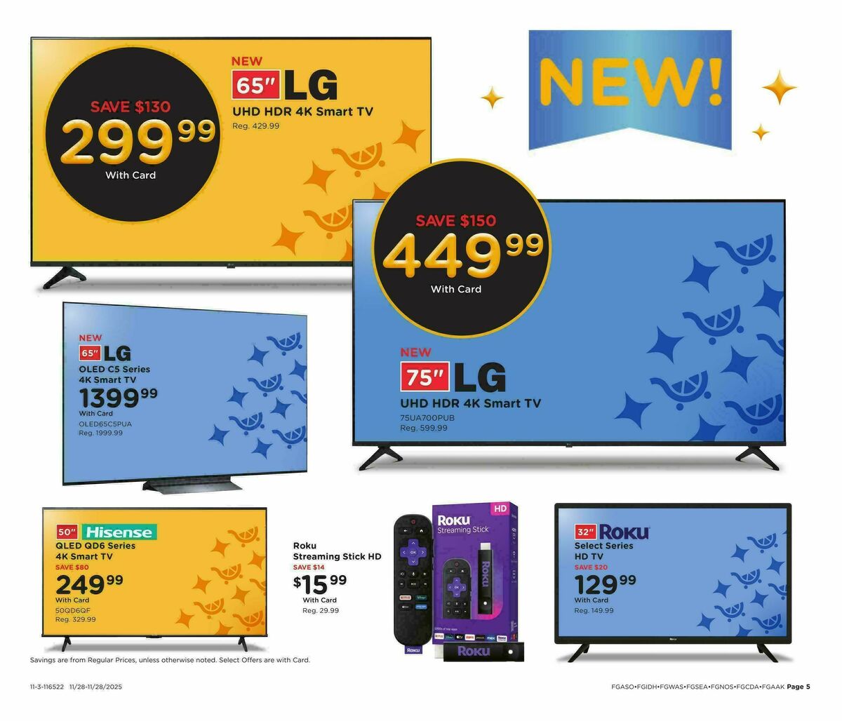 Fred Meyer Black Friday Weekly Ad from November 28