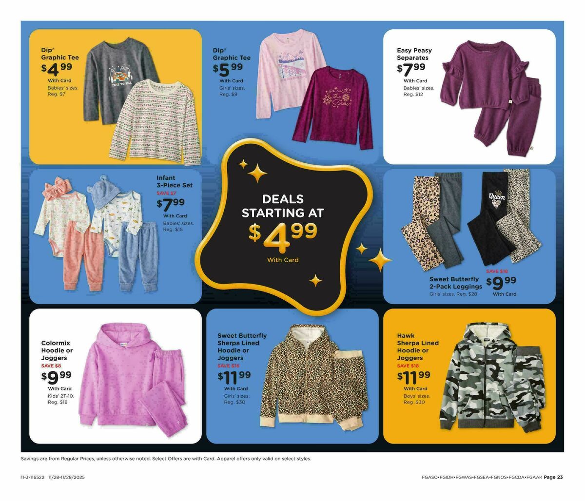 Fred Meyer Black Friday Weekly Ad from November 28