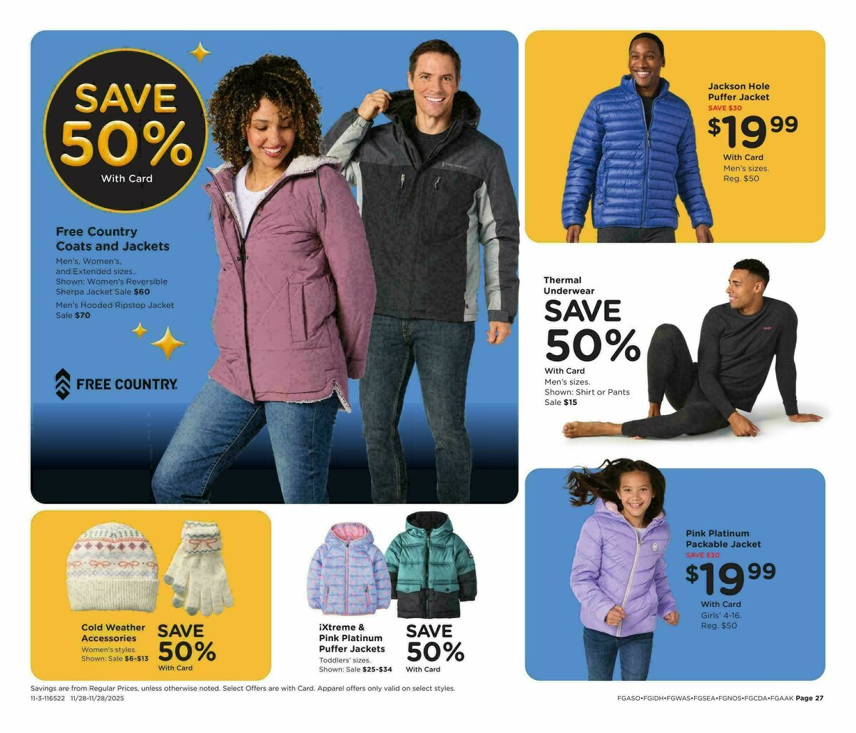 Fred Meyer Black Friday Weekly Ad from November 28