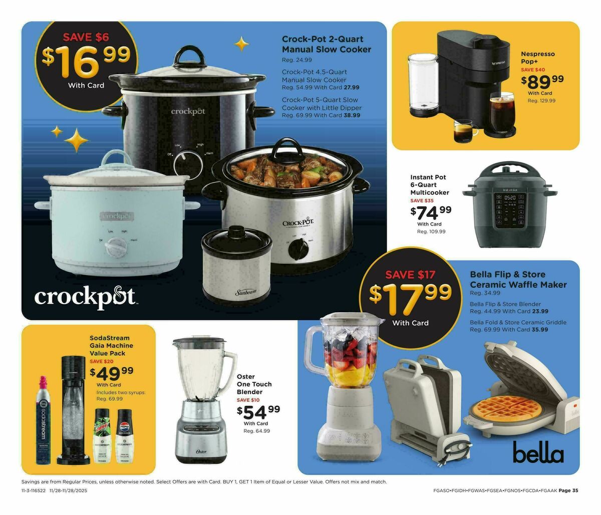 Fred Meyer Black Friday Weekly Ad from November 28