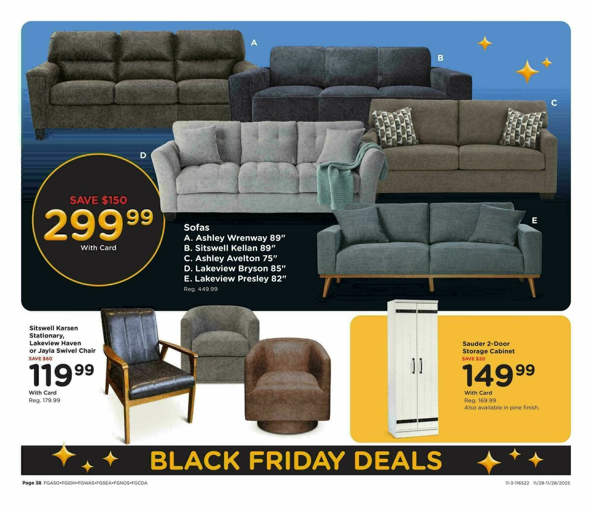 Fred Meyer Black Friday Weekly Ad from November 28