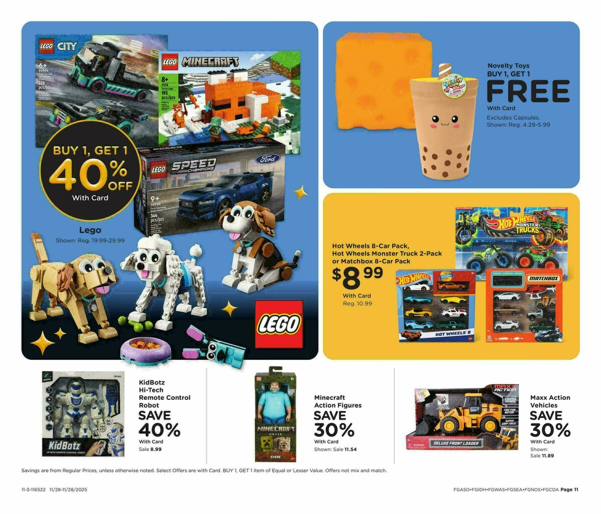 Fred Meyer Black Friday Weekly Ad from November 28