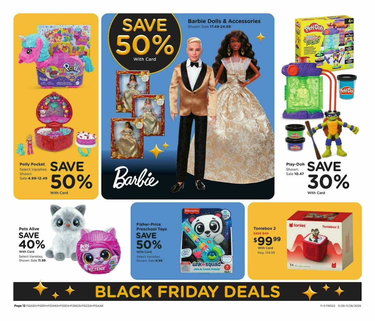 Fred Meyer Black Friday Weekly Ad from November 28