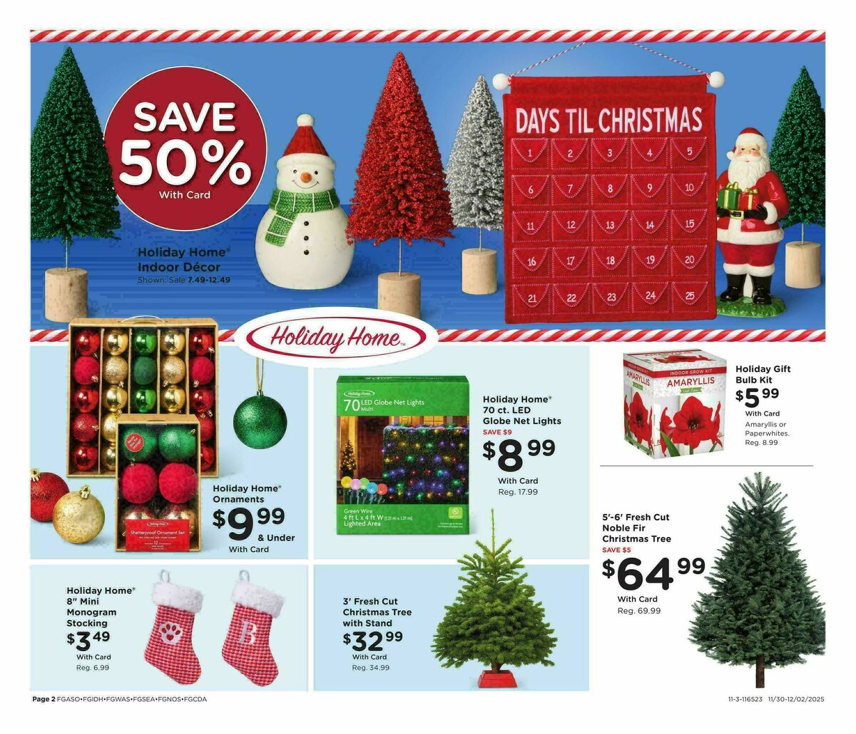 Fred Meyer Black Friday Weekly Ad from November 30