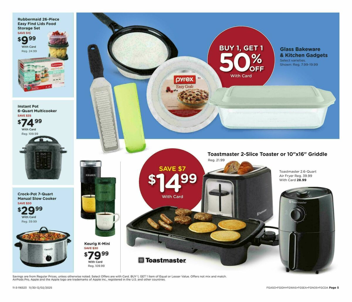 Fred Meyer Black Friday Weekly Ad from November 30