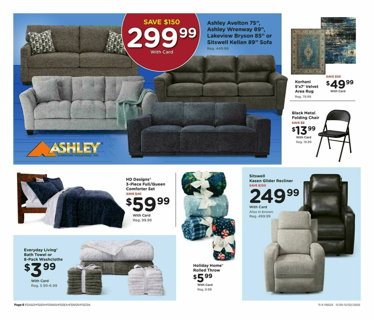 Fred Meyer Black Friday Weekly Ad from November 30