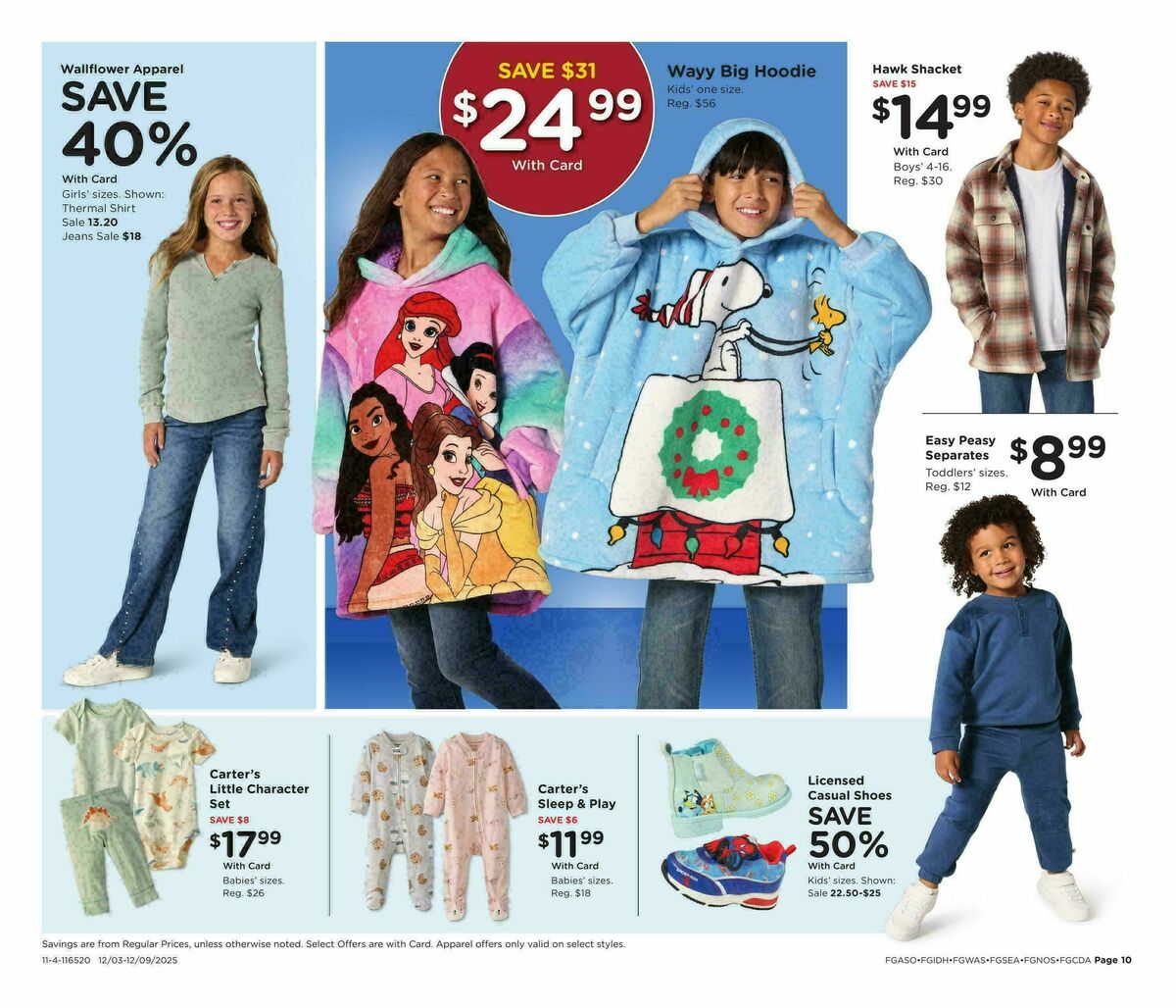 Fred Meyer Home & Apparel Weekly Ad from December 3