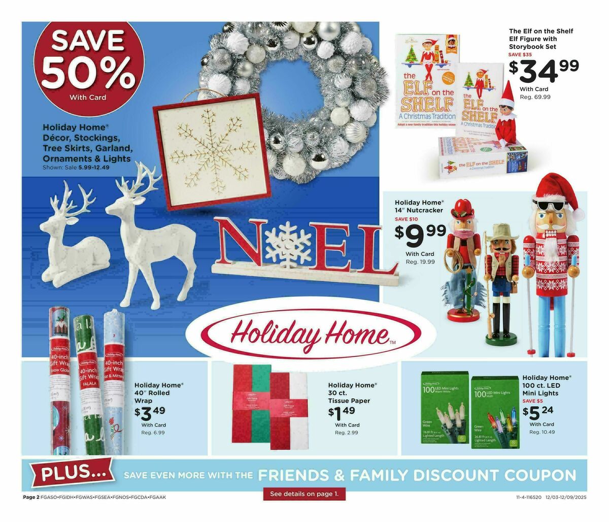 Fred Meyer Home & Apparel Weekly Ad from December 3
