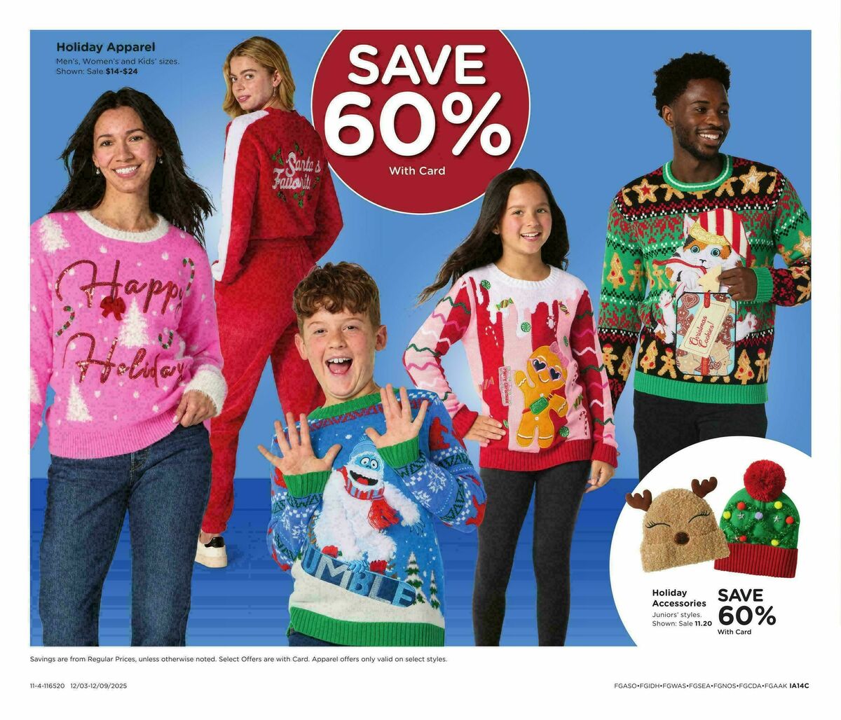 Fred Meyer Home & Apparel Weekly Ad from December 3