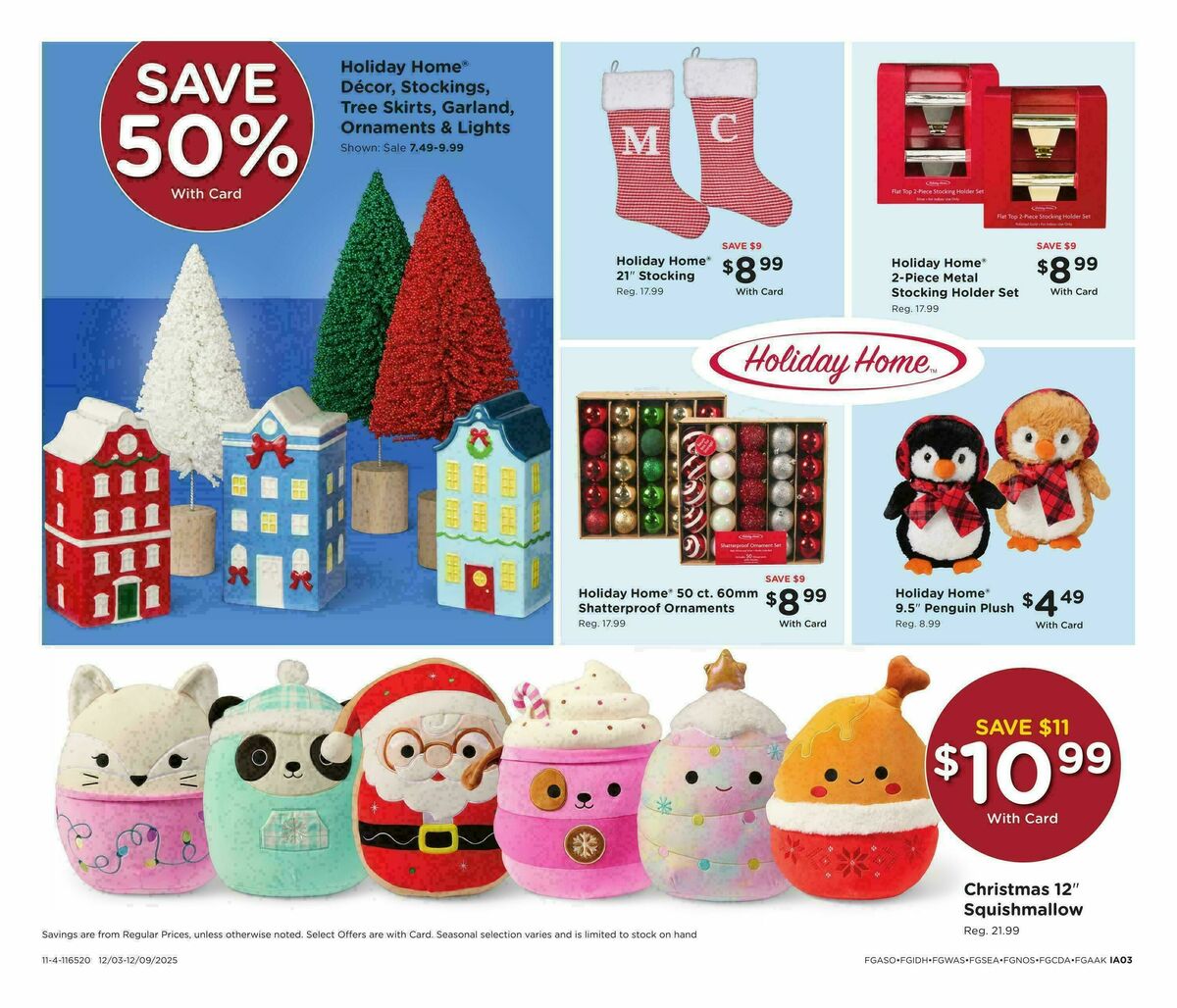 Fred Meyer Home & Apparel Weekly Ad from December 3