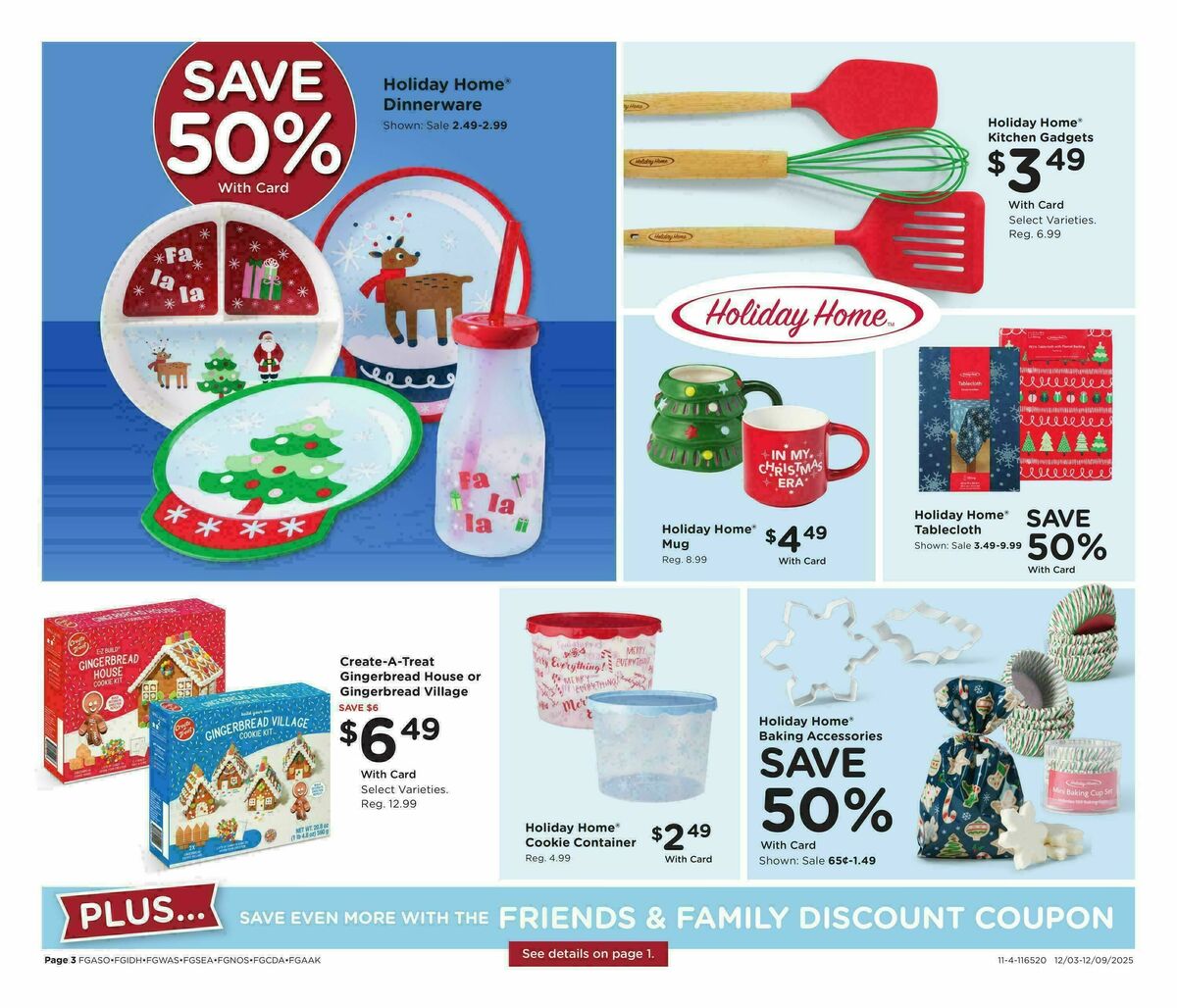 Fred Meyer Home & Apparel Weekly Ad from December 3