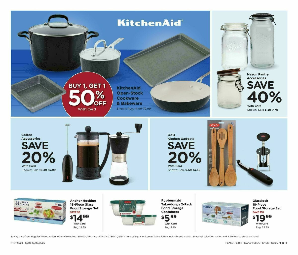 Fred Meyer Home & Apparel Weekly Ad from December 3