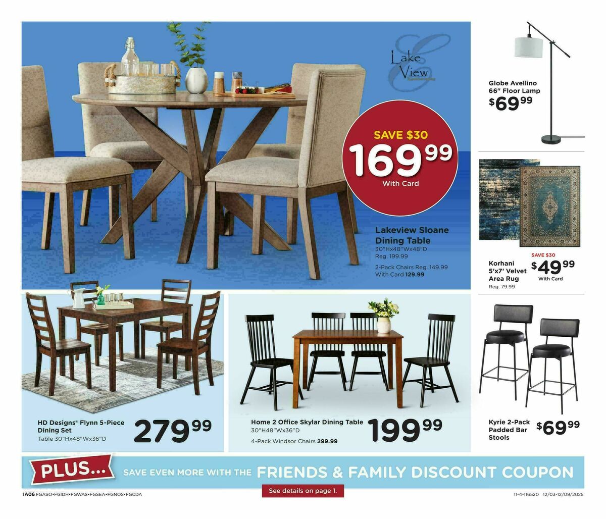 Fred Meyer Home & Apparel Weekly Ad from December 3