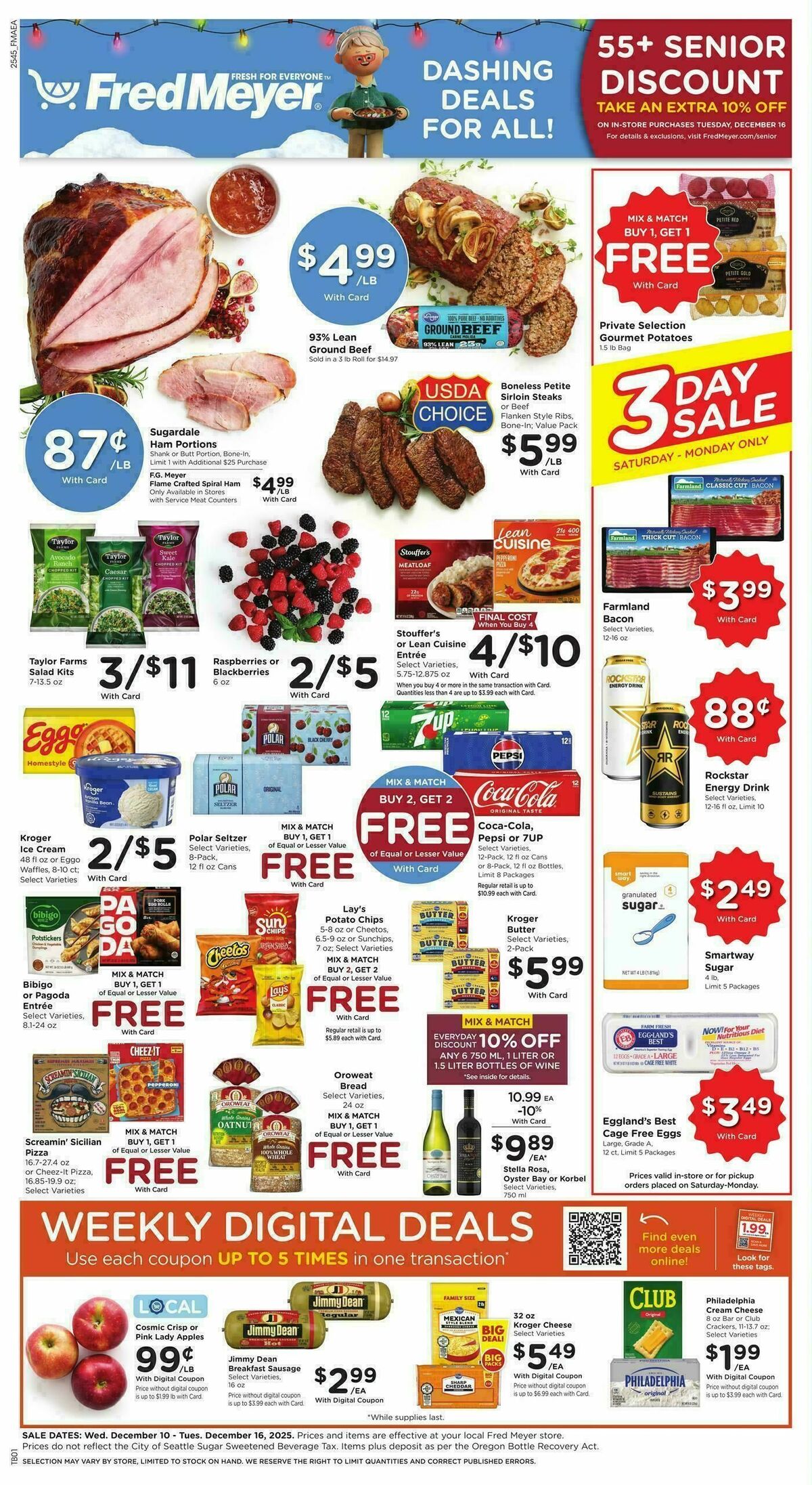 Fred Meyer Weekly Ad from December 10