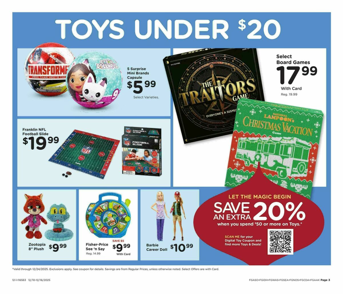 Fred Meyer Home & Apparel Weekly Ad from December 10