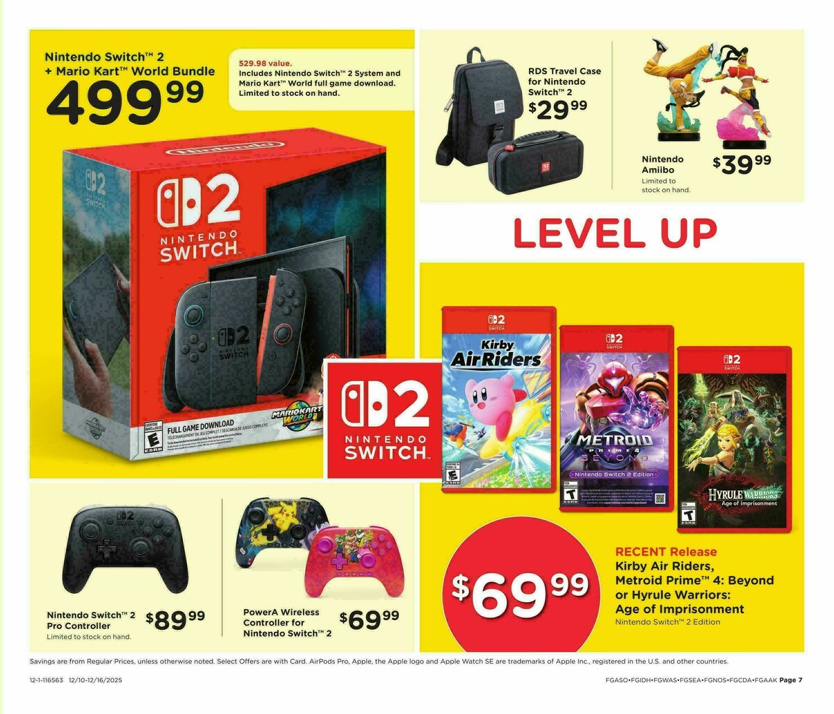 Fred Meyer Home & Apparel Weekly Ad from December 10