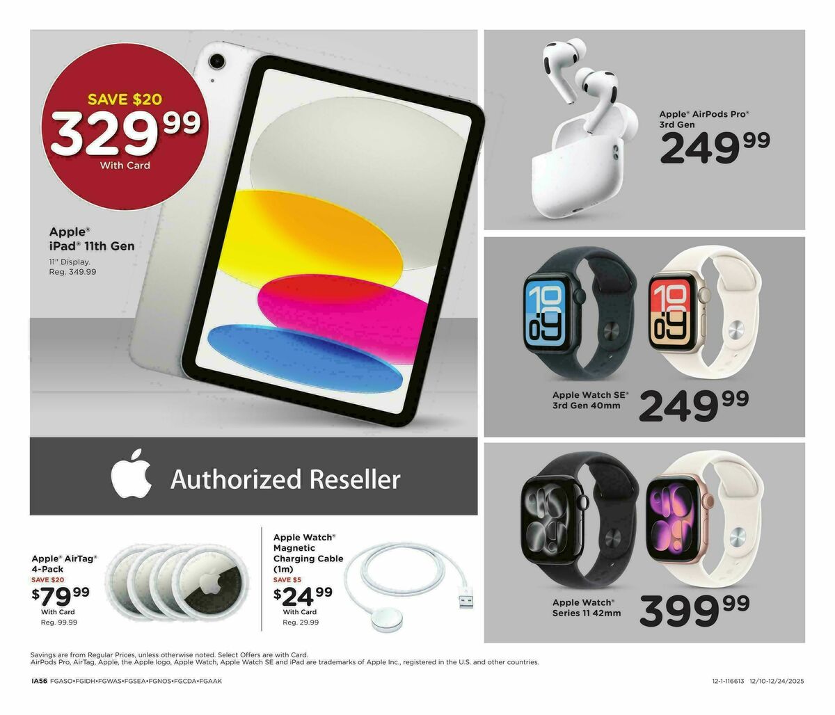 Fred Meyer Home & Apparel Weekly Ad from December 10