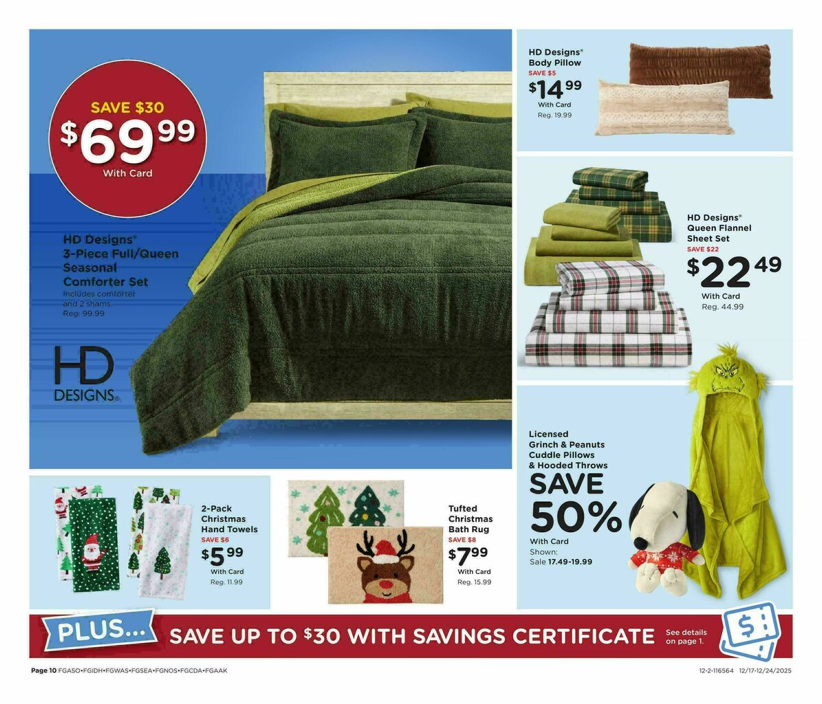 Fred Meyer Home & Apparel Weekly Ad from December 17