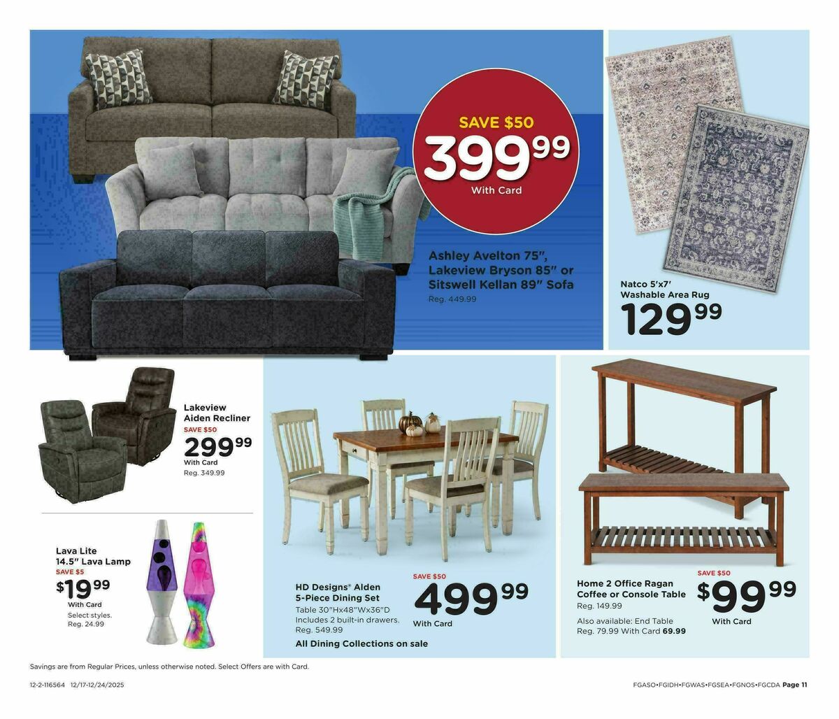Fred Meyer Home & Apparel Weekly Ad from December 17