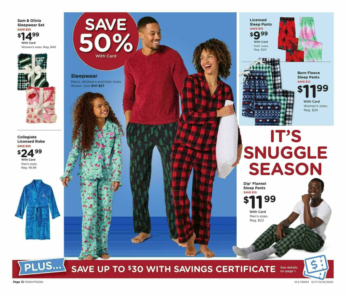 Fred Meyer Home & Apparel Weekly Ad from December 17