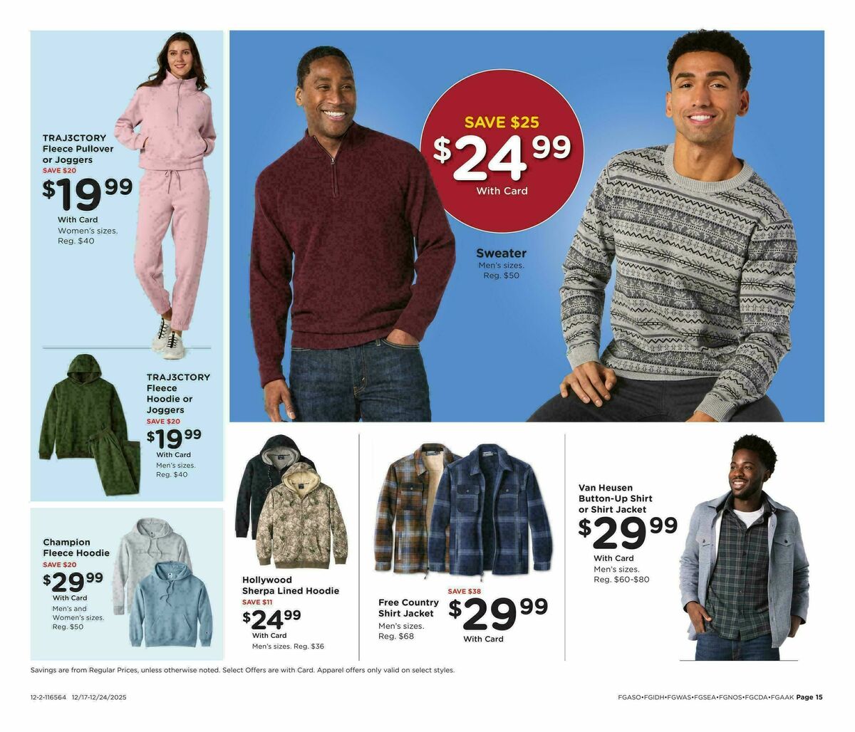 Fred Meyer Home & Apparel Weekly Ad from December 17