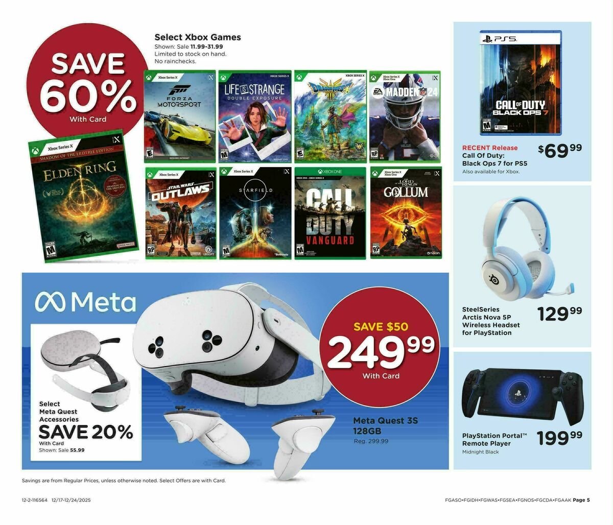 Fred Meyer Home & Apparel Weekly Ad from December 17