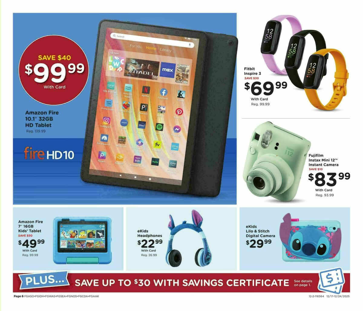 Fred Meyer Home & Apparel Weekly Ad from December 17