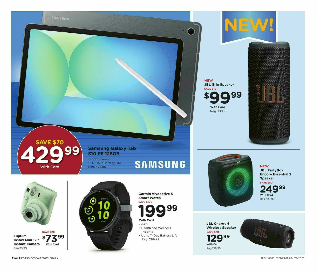 Fred Meyer Home & Apparel Weekly Ad from December 26