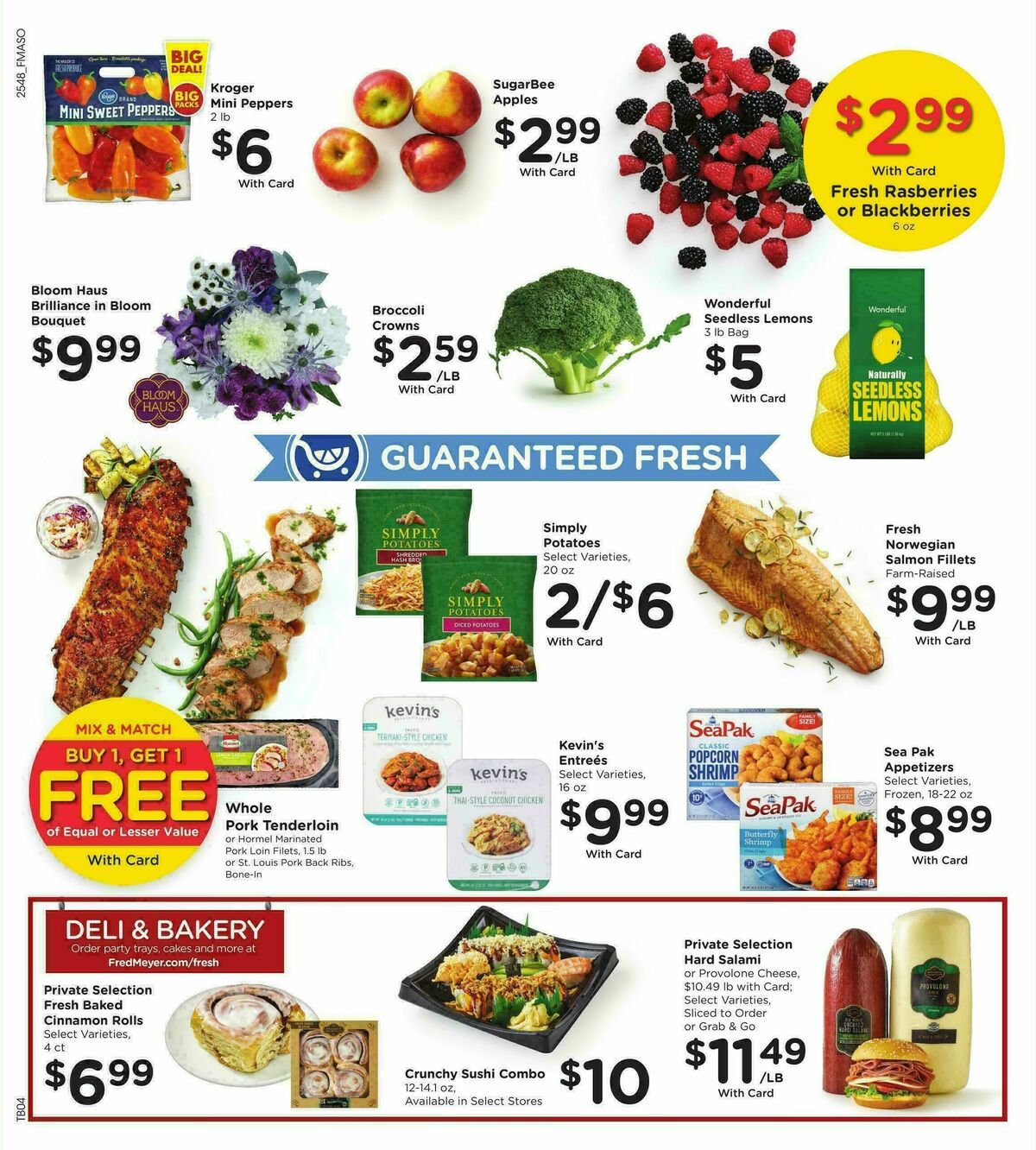 Fred Meyer Weekly Ad from January 2