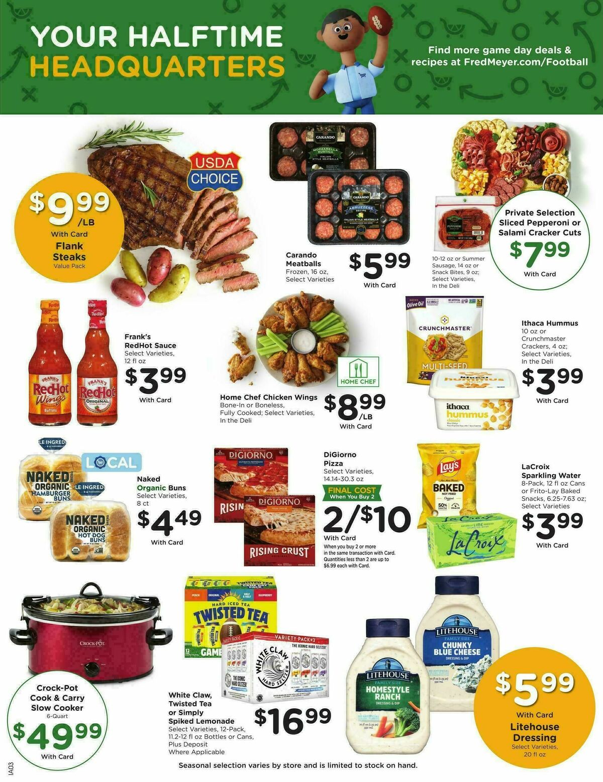 Fred Meyer Weekly Ad from January 14