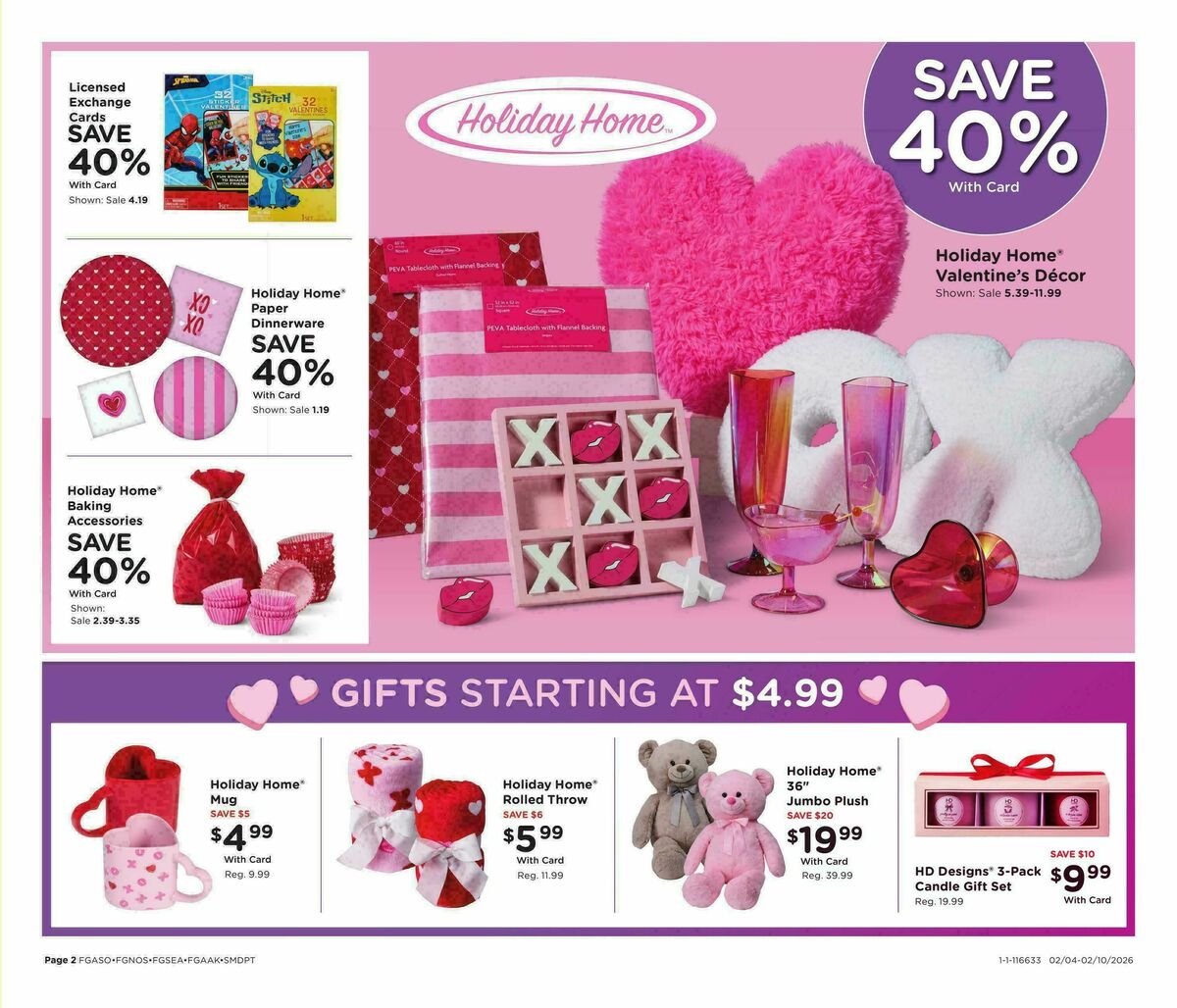 Fred Meyer Home & Apparel Weekly Ad from February 4