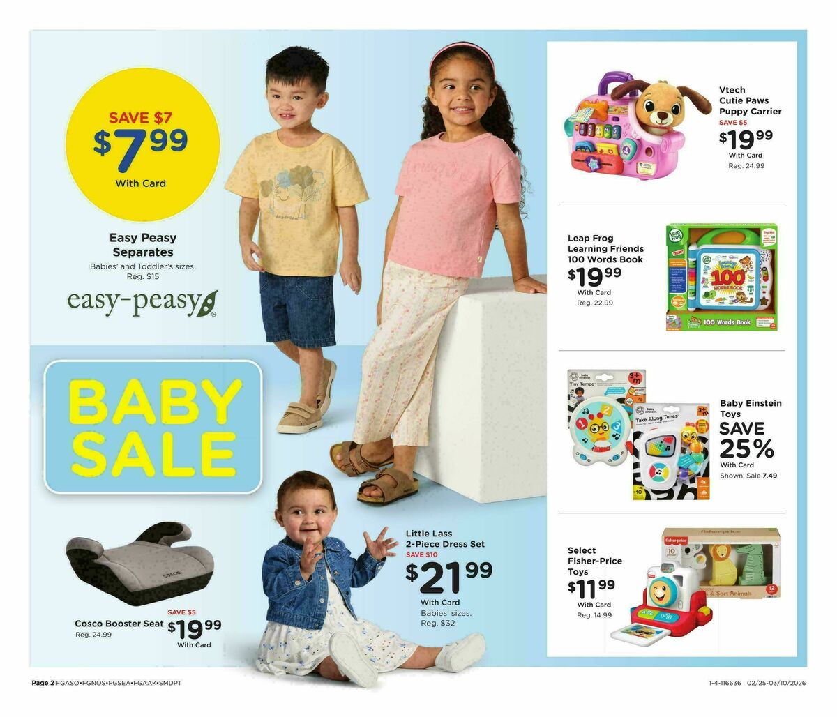 Fred Meyer Home & Apparel Weekly Ad from February 25