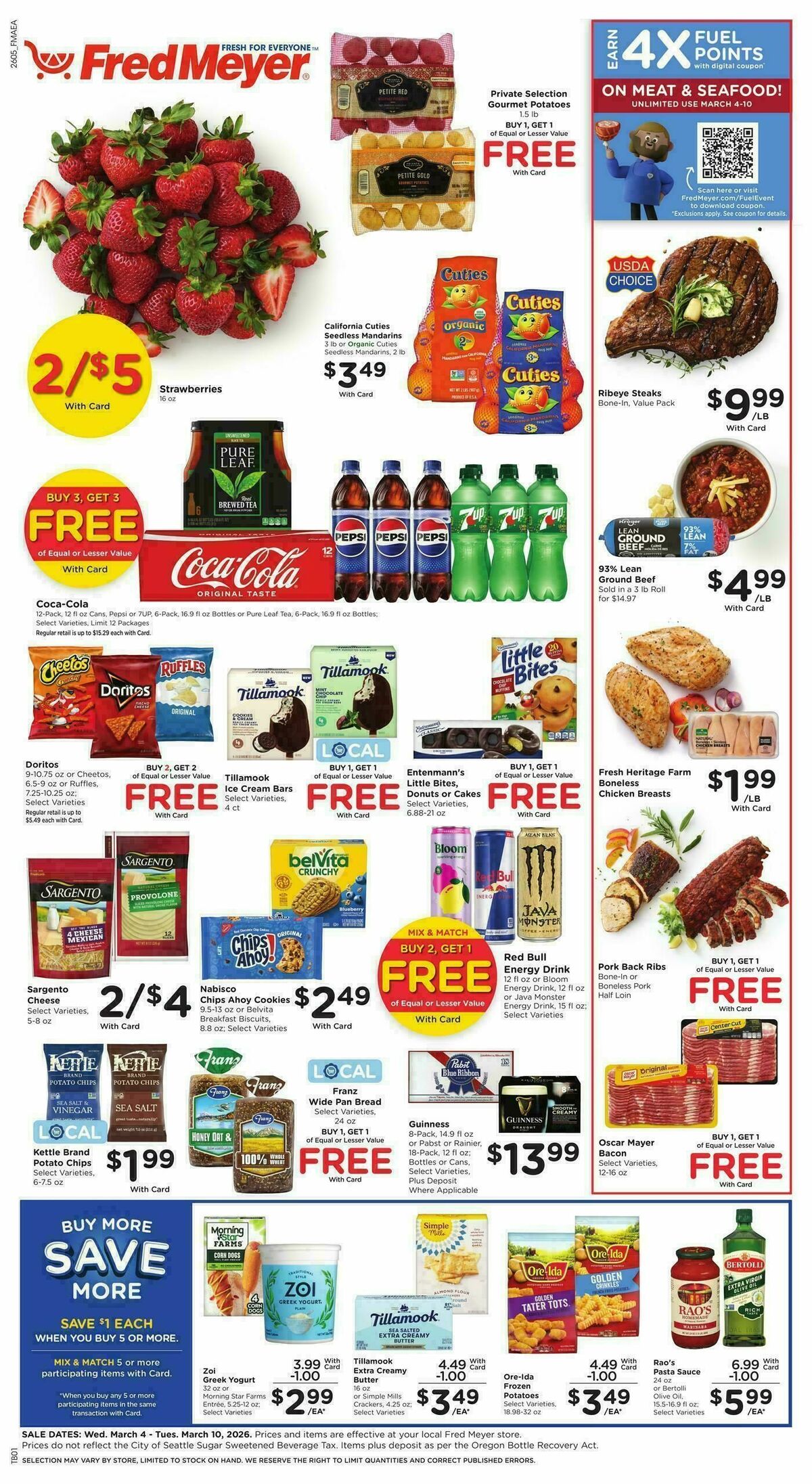 Fred Meyer Weekly Ad from March 4
