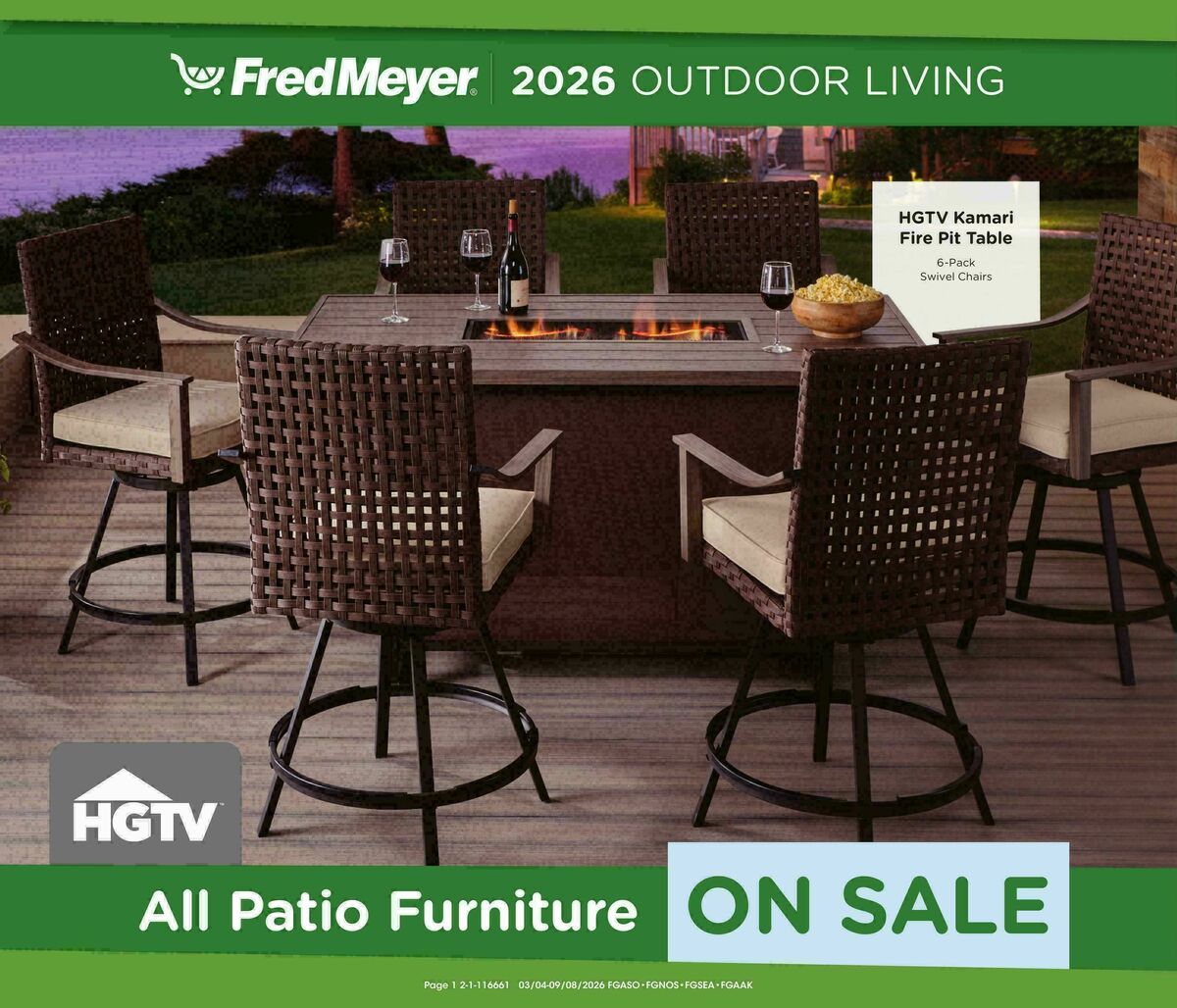 Fred Meyer Outdoor Living Weekly Ad from March 4