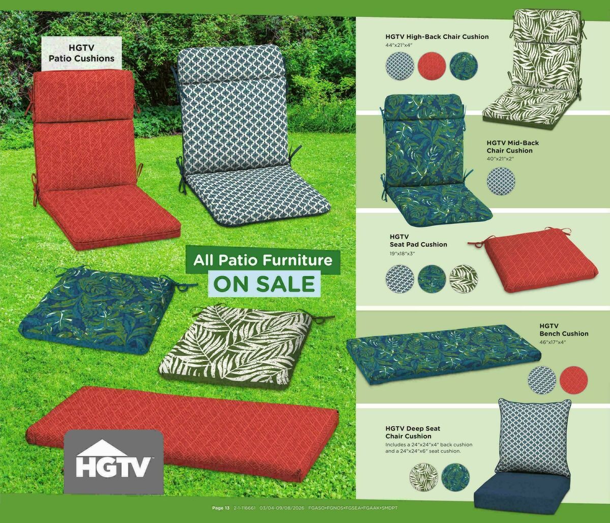 Fred Meyer Outdoor Living Weekly Ad from March 4