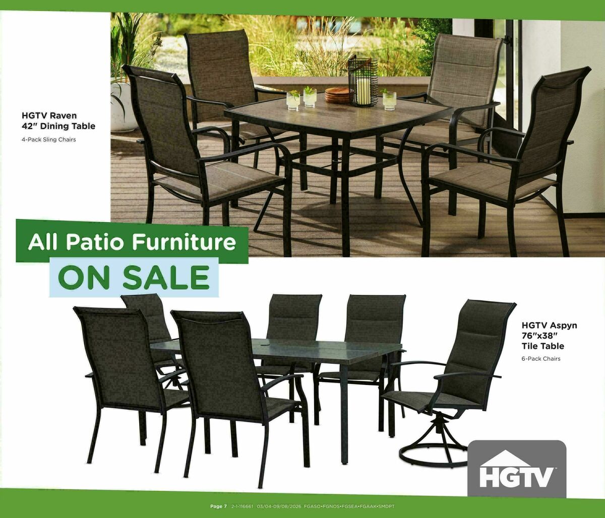 Fred Meyer Outdoor Living Weekly Ad from March 4