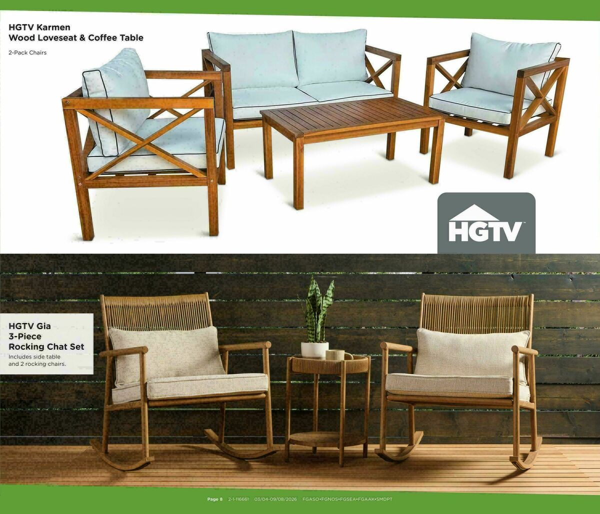 Fred Meyer Outdoor Living Weekly Ad from March 4