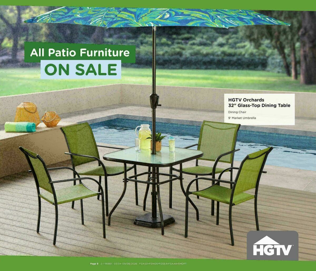 Fred Meyer Outdoor Living Weekly Ad from March 4