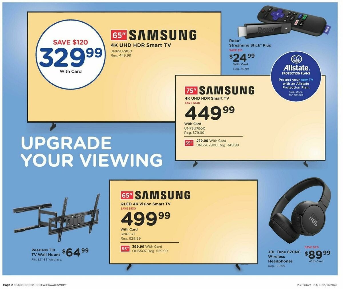 Fred Meyer Home & Apparel Weekly Ad from March 11