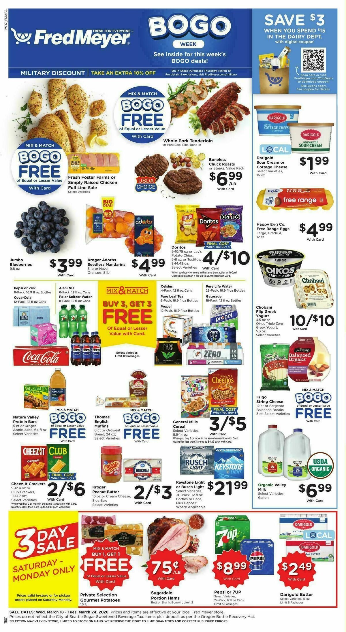 Fred Meyer Weekly Ad from March 18
