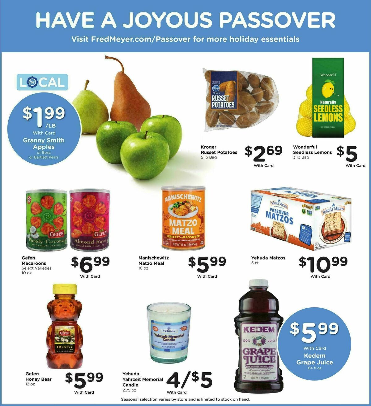 Fred Meyer Weekly Ad from March 25