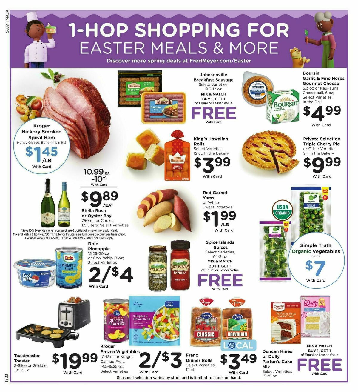 Fred Meyer Weekly Ad from April 1