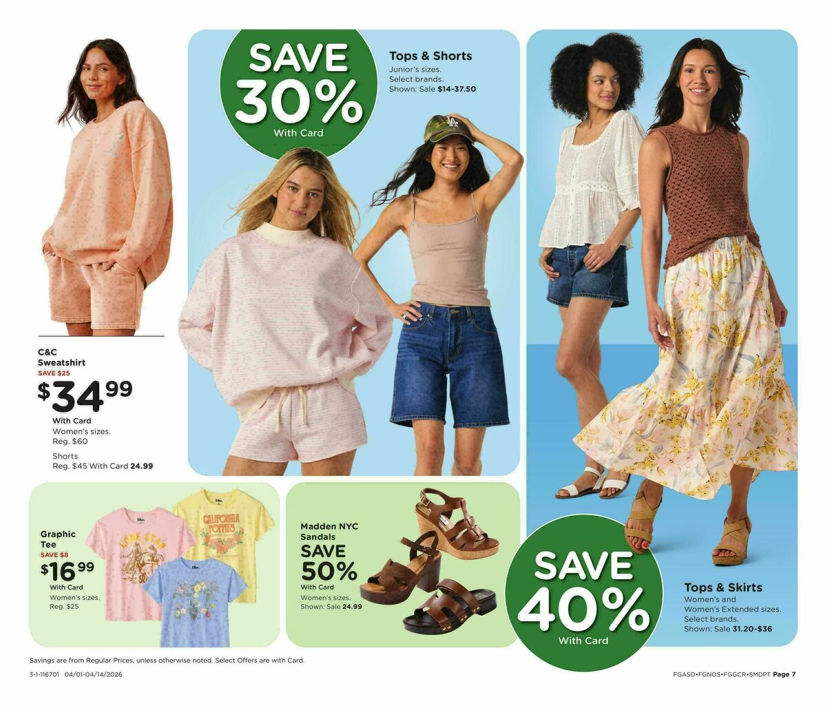 Fred Meyer Home & Apparel Weekly Ad from April 1