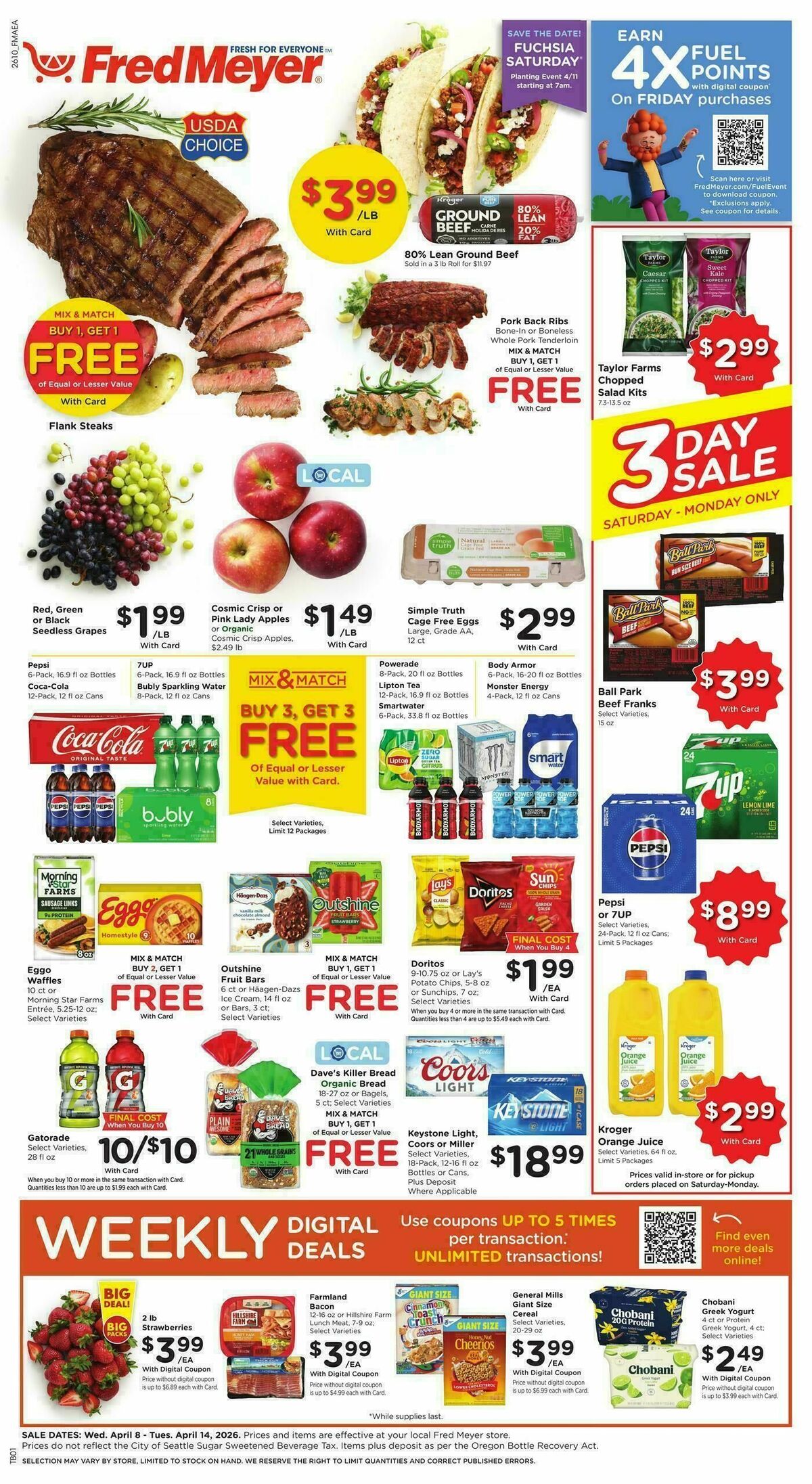 Fred Meyer Weekly Ad from April 8