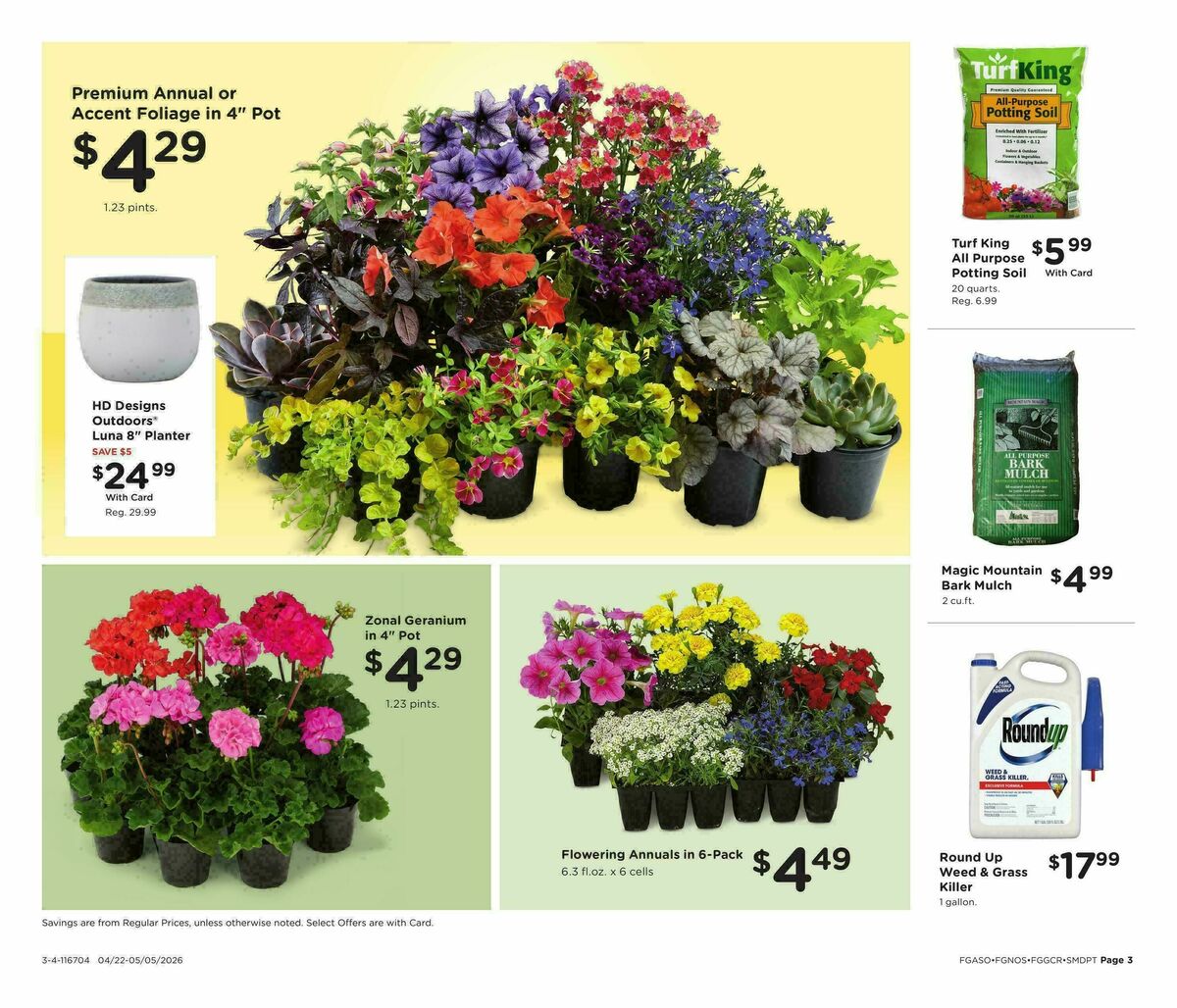 Fred Meyer Home & Apparel Weekly Ad from April 22