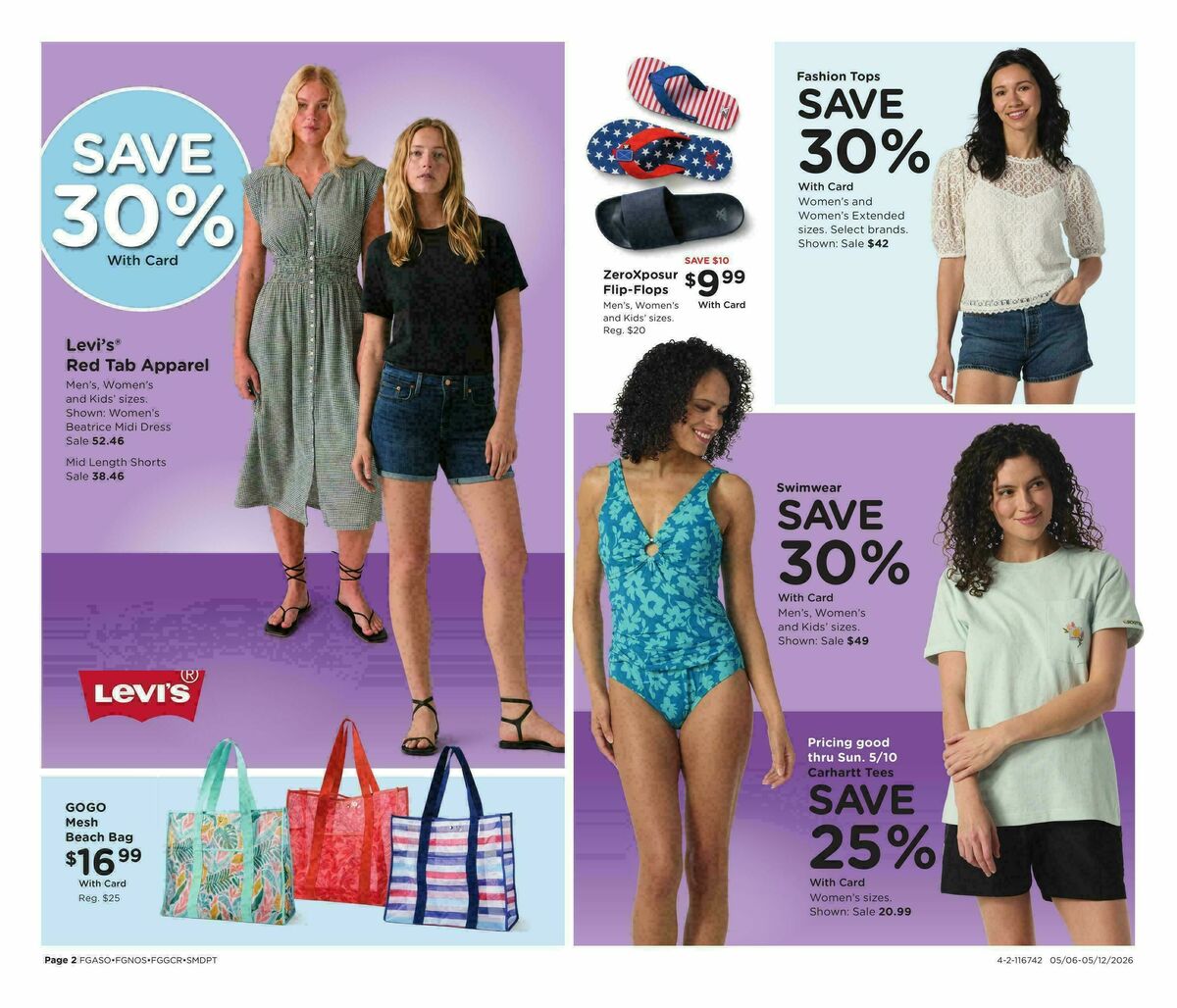 Fred Meyer Home & Apparel Weekly Ad from May 6