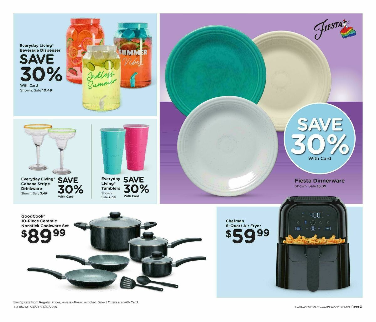 Fred Meyer Home & Apparel Weekly Ad from May 6