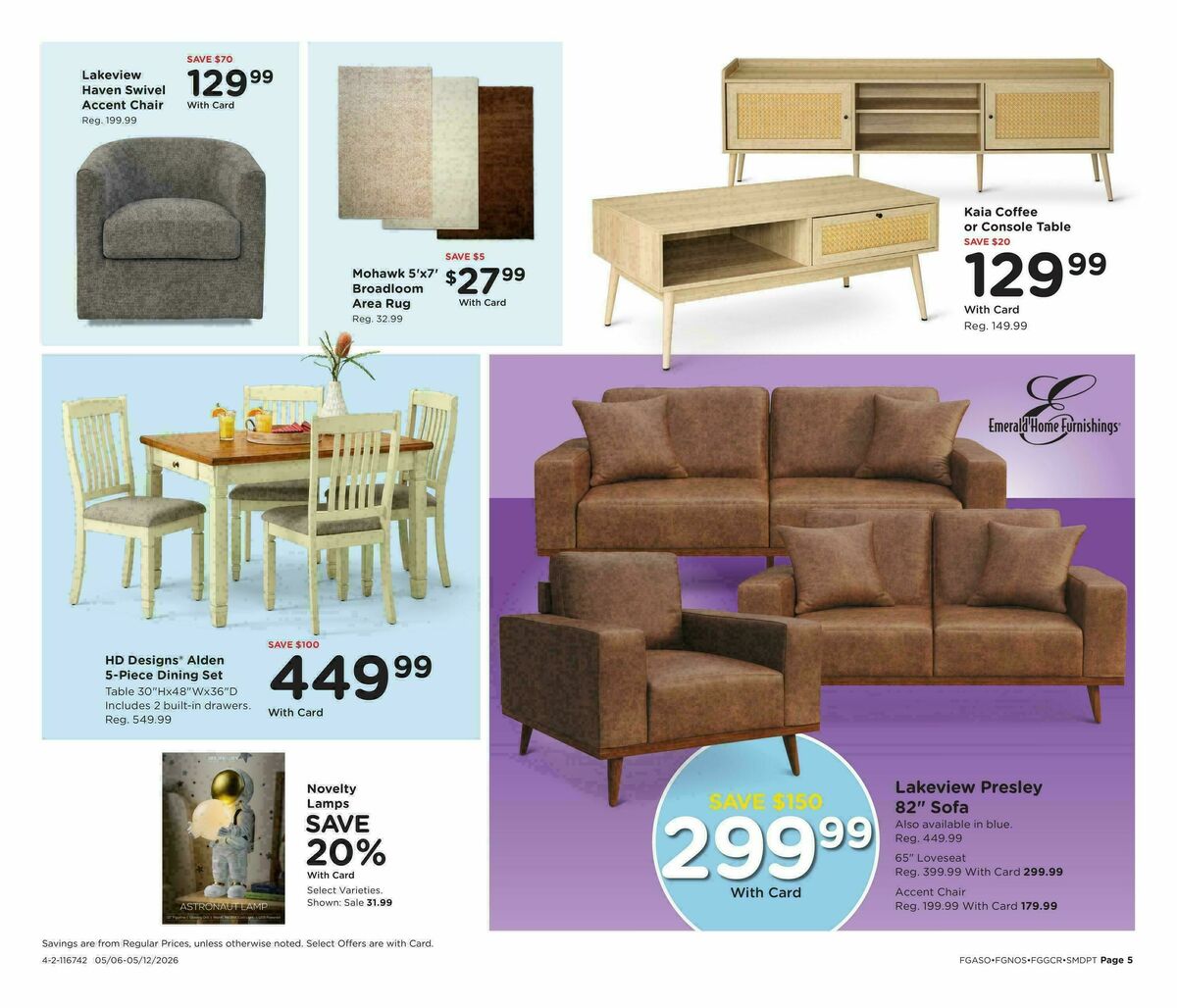 Fred Meyer Home & Apparel Weekly Ad from May 6